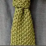 How to Knit a Necktie - Free Knitting Pattern + Video Tutorial by Studio Knit