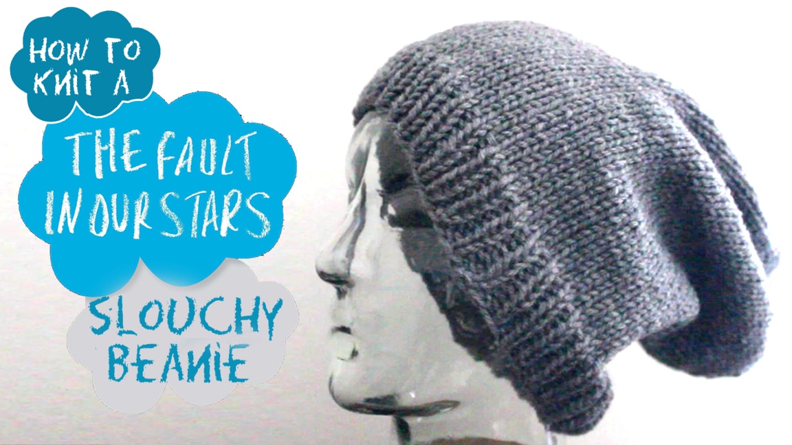 Slouchy Beanie Knitting Pattern Studio Knit