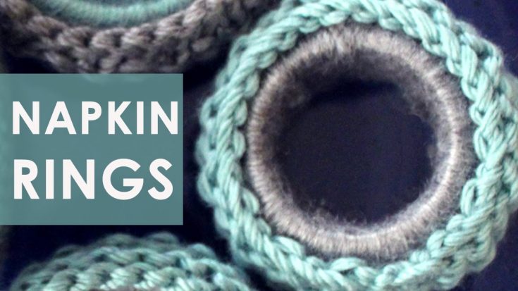 How to Knit Napkin Rings in Seed Stitch