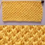 Bee Stitch Knitting Pattern