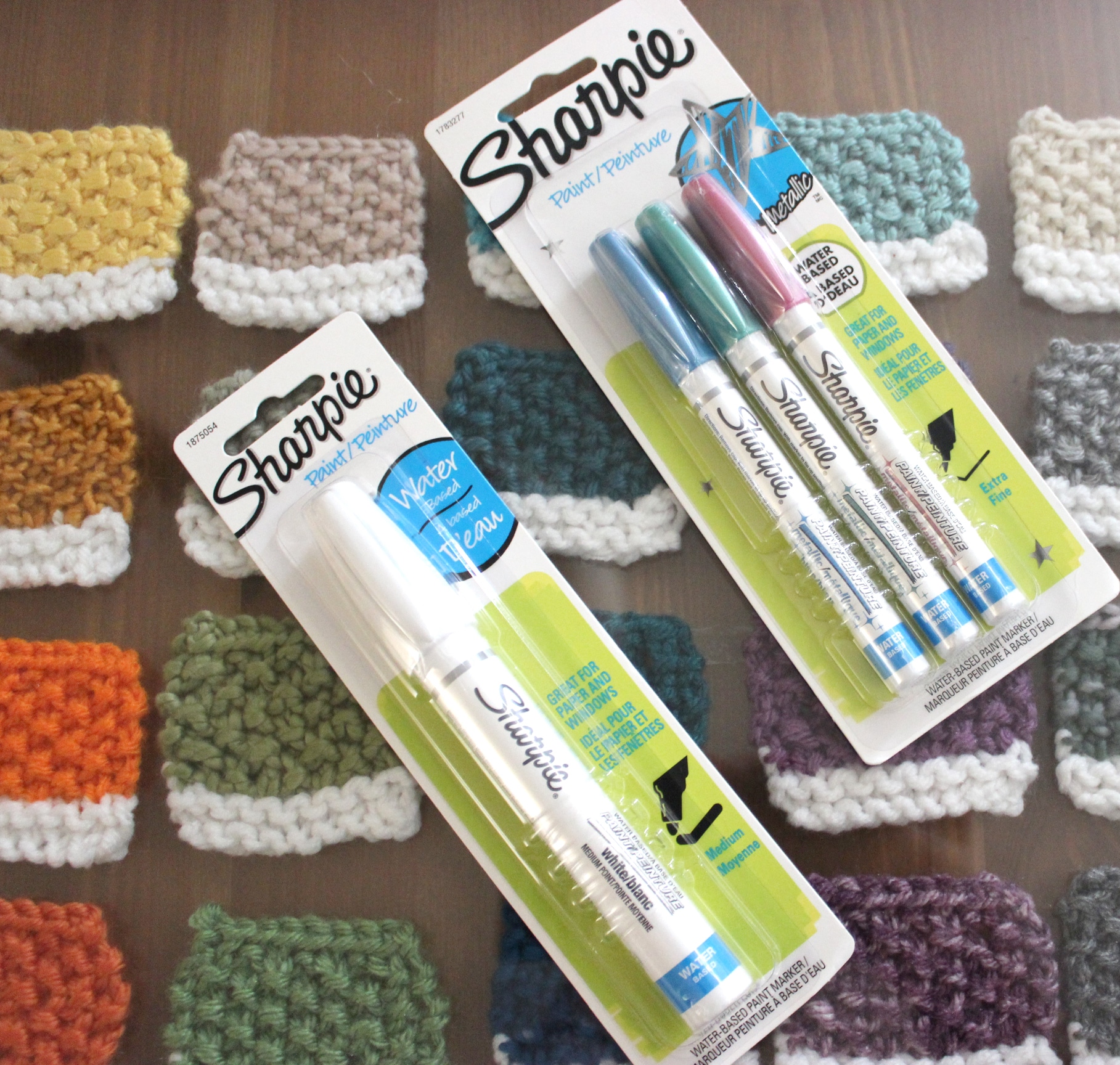 Sharpie - Pantone Swatch Paint Chip Knitted Calendar by Studio Knit