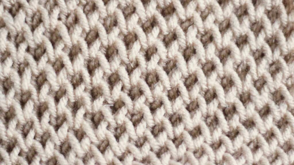 Honeycomb Stitch Knitting Pattern