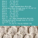 How to Knit the TASSEL Stitch Pattern with Studio Knit