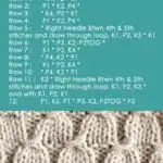 How to Knit the TASSEL Stitch Pattern with Studio Knit