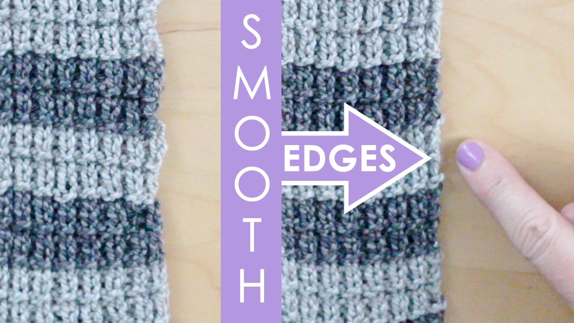 Slip Stitch for Smooth Edges Knitting Technique with