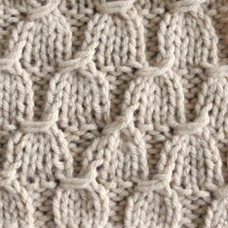 Tassel Stitch Knitting Pattern