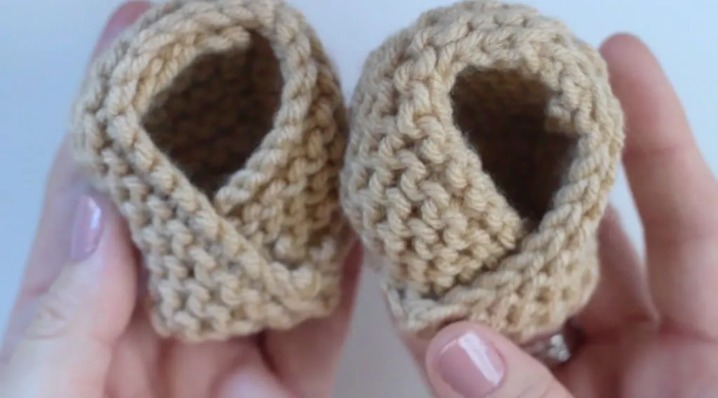 Knit Baby Booties with Studio Knit