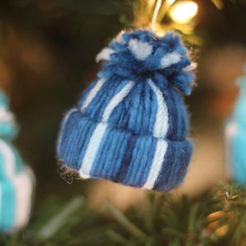 Yarn Hat Holiday Ornaments: Free Video Tutorial with Studio Knit