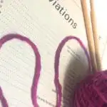 Knitting Abbreviations + Stitch Glossary by Studio Knit