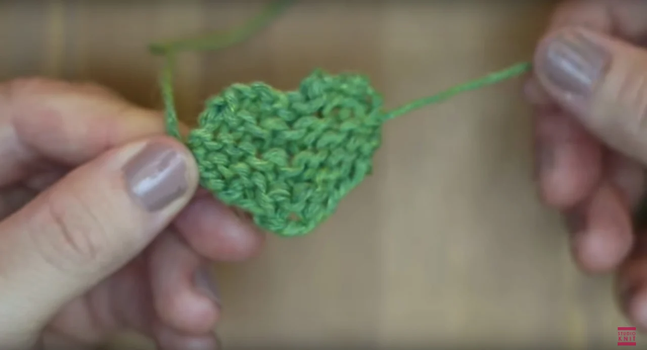 How to Knit a Shamrock Clover for St. Patrick's Day with Easy Free Knitting Pattern + Video Tutorial by Studio Knit