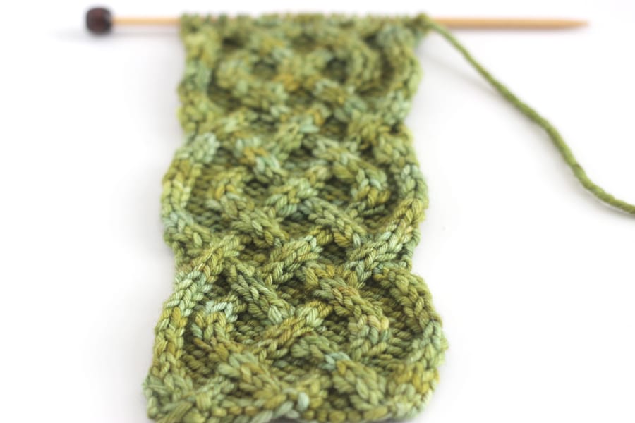 Download How to Knit the Celtic Cable | Saxon Braid Stitch Pattern with Video Tutorial | Studio Knit