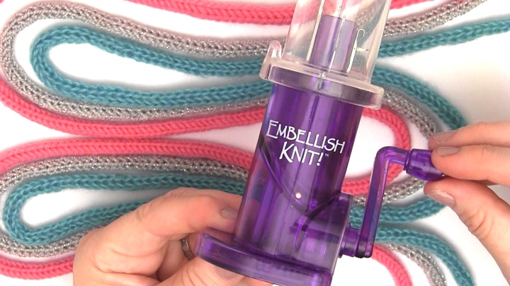 Make I-Cords with the Embellish Knit Tool (Knitting Technique)