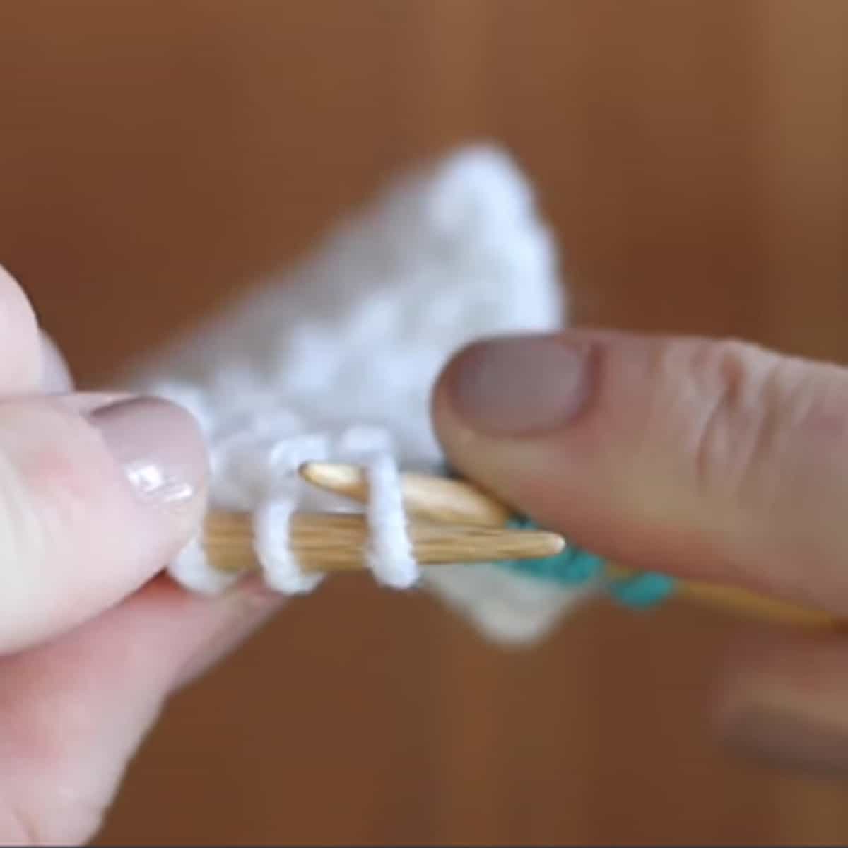 Knit Front and Back Increase Stitch KFB (Knitting Technique) Studio Knit