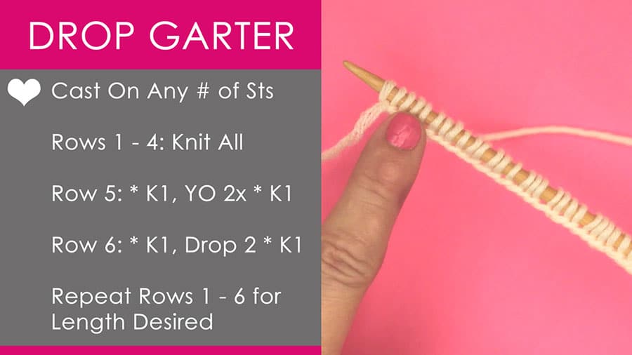 Casting on stitches onto a knitting needle.