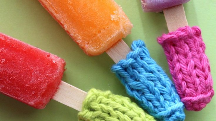 How to Knit Popsicle Cozies with Video Tutorial