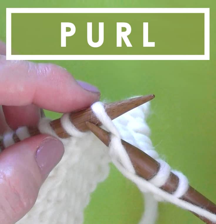 How to Purl Stitch (Knitting Technique) Studio Knit
