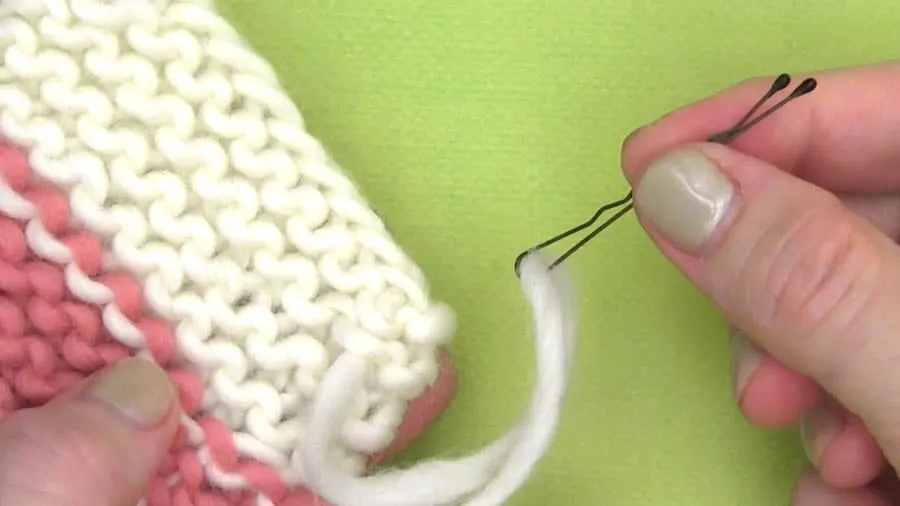 How to Use a Tapestry Needle in the Absolute Beginner Knitting Series by Studio Knit