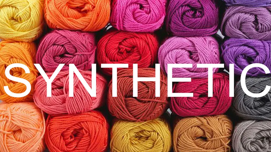 Synthetic Yarn - How to Select Yarn to Start Knitting in the Absolute Beginner Knitting Series by Studio Knit