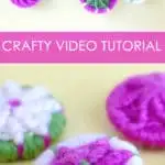 How to Craft YARN DORSET BUTTONS with instructional video tutorial by Studio Knit