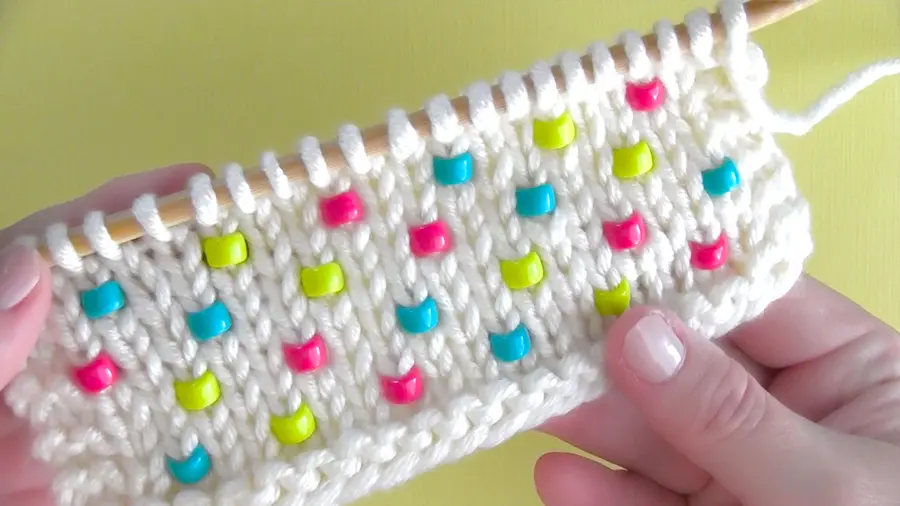 How to Knit Beads Into Any Project by Studio Knit