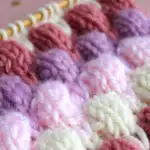 Bubble Knit Stitch Pattern with Easy Free Pattern + Knitting Video Tutorial by Studio Knit.