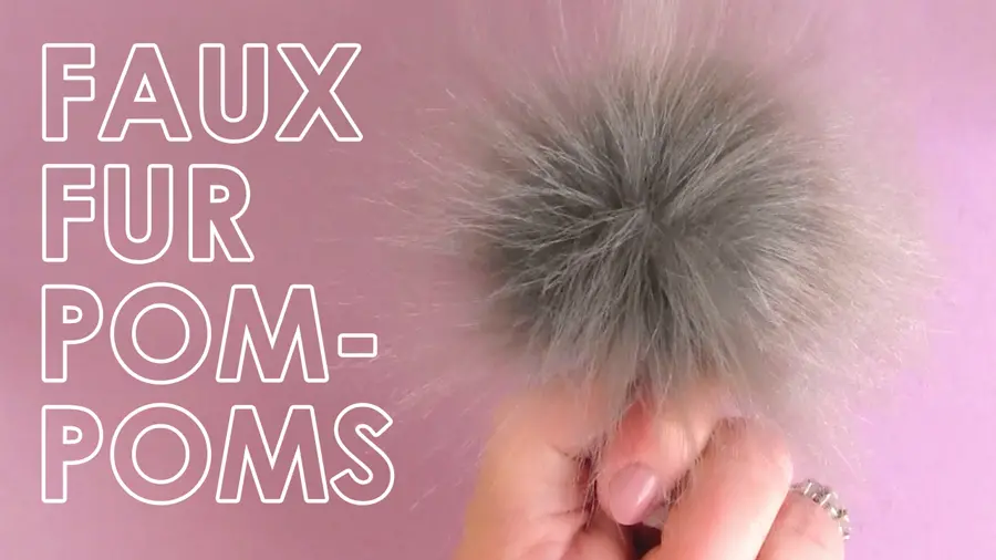 How to Make a Faux Fur Pom-Pom with Studio Knit | DIY Craft