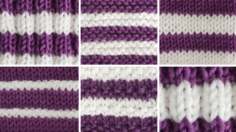 How to Knit Stripes with Studio Knit