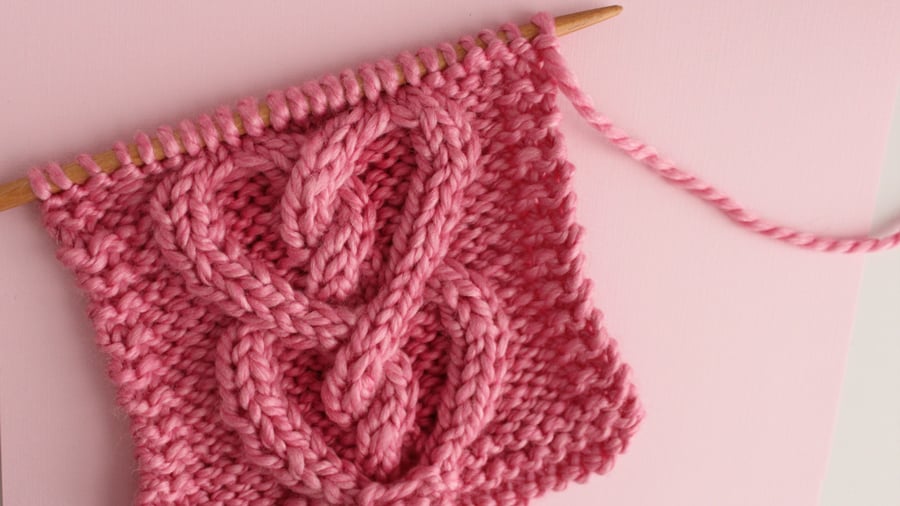 How to Knit a Cable Heart | Free Knitting Pattern + Video Tutorial by Studio Knit