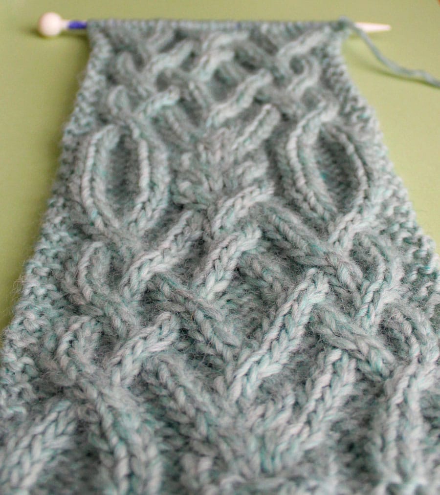 How to Knit a Fancy Celtic Cable Pattern with Studio Knit