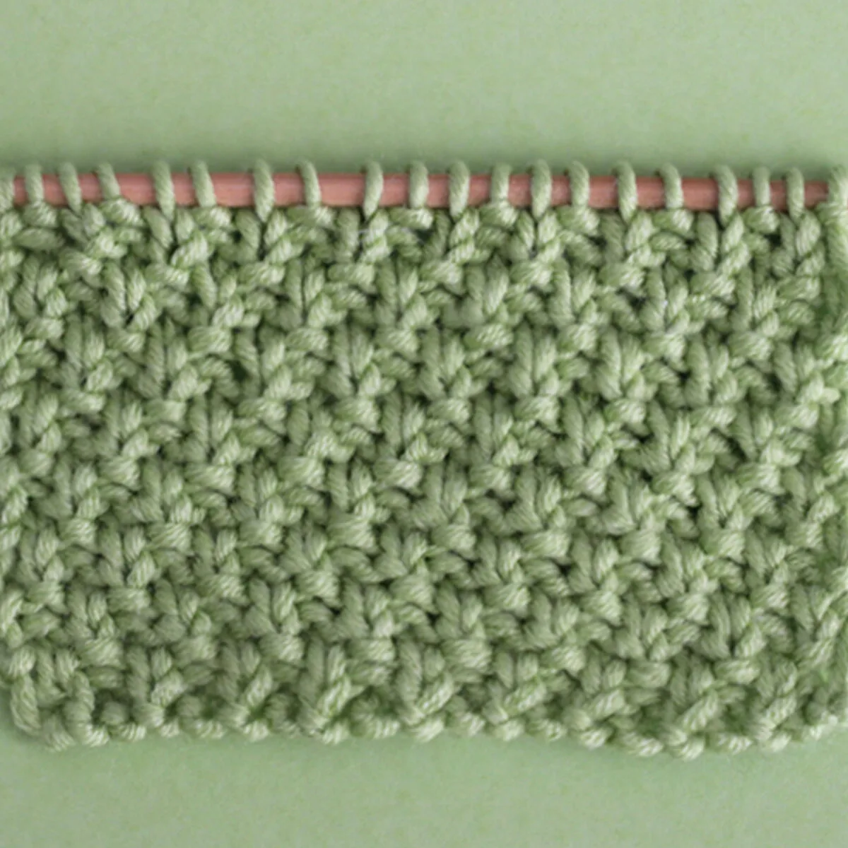 Irish Moss Stitch Knitting Pattern For Beginners Studio Knit