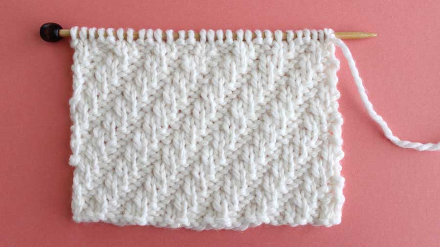 Easy pretty knitting stitches