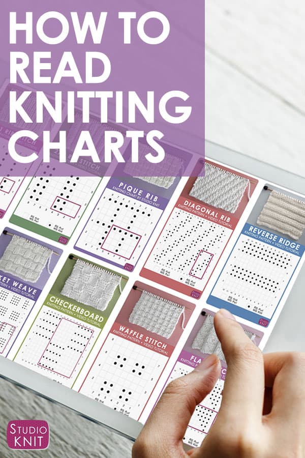 How to Read a Knitting Chart for Absolute Beginners Studio Knit