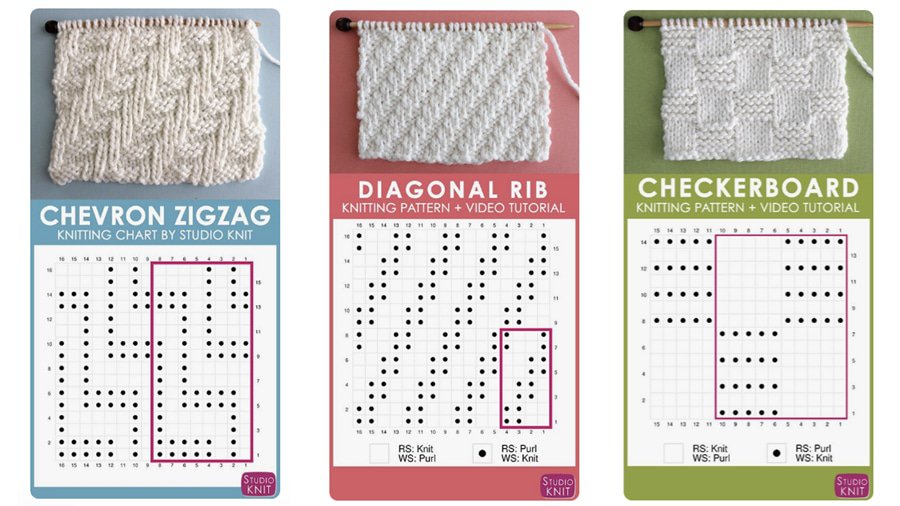 Reading Lace Knitting Charts