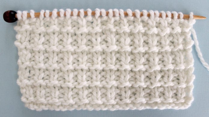 Hurdle Stitch Knitting Pattern Studio Knit