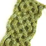 How to Knit the Celtic Cable | Saxon Braid Stitch with Free Knitting Pattern + Video Tutorial by Studio Knit