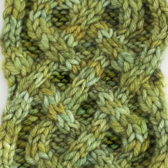 Celtic Cable Saxon Braid Knitting Pattern - Studio Knit