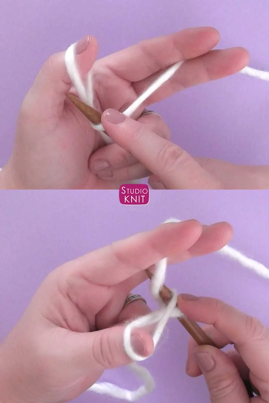 See How to Cast On Without a Slip Knot by Studio Knit