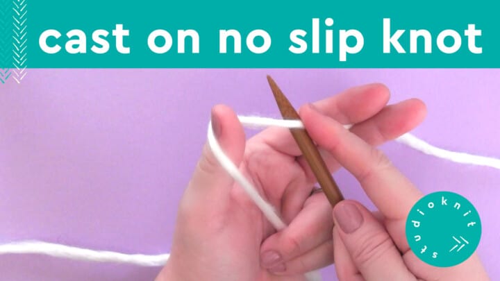 Cast On Without a Slip Knot (Knitting Technique)