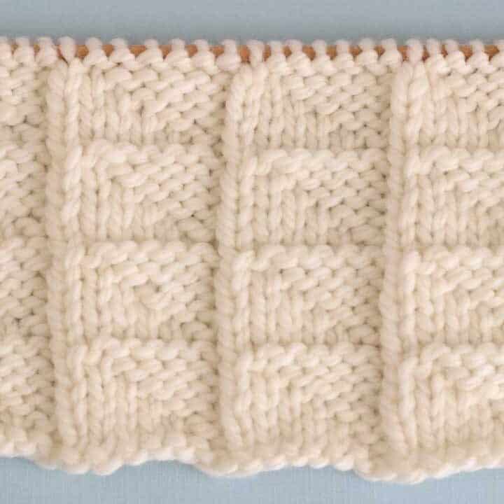Flag Stitch Knitting Pattern