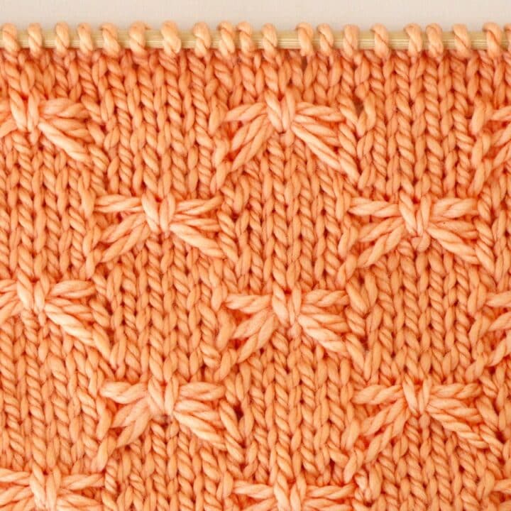 Butterfly Stitch Knitting Pattern