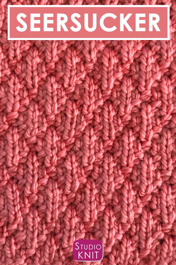 Seersucker Stitch Knitting Pattern