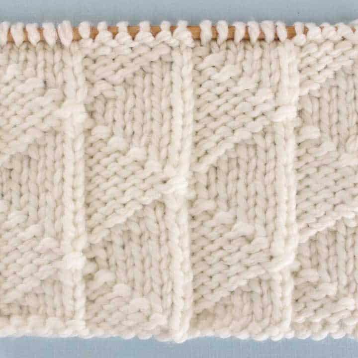 Pennant Pleating Knitting Pattern