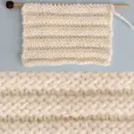 Reverse Ridge Stitch Knitting Pattern
