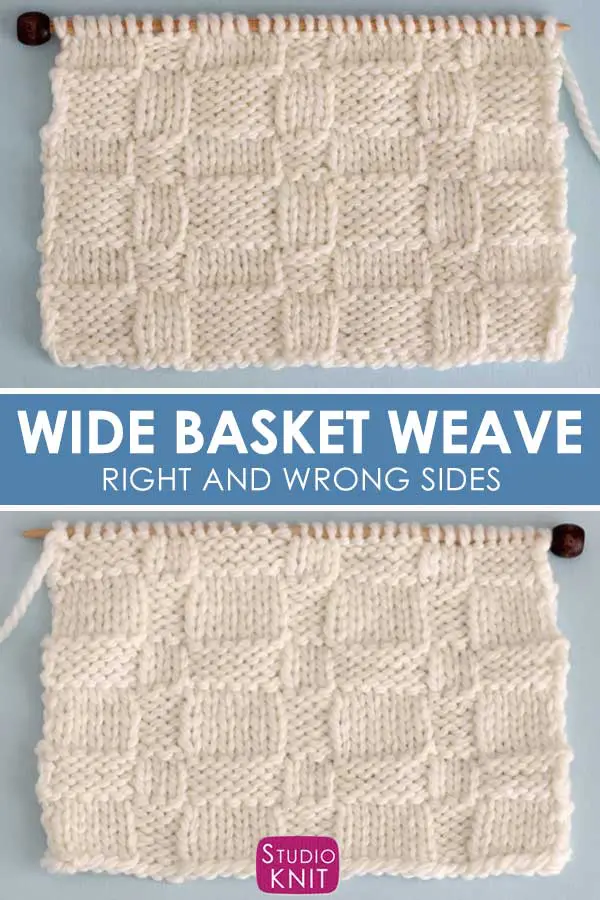 How To Knit The Basket Weave Stitch – Plus Free Pattern! – The