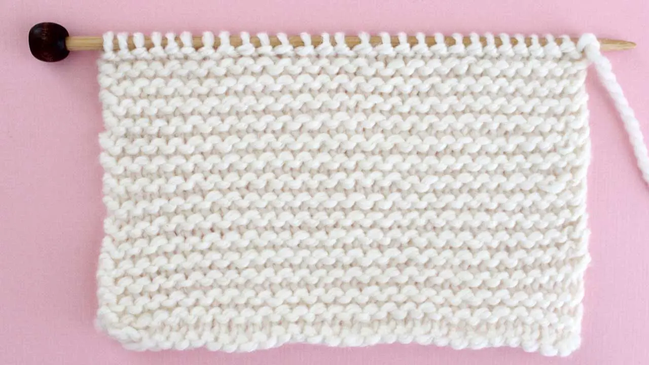 Garter Stitch Knitting Pattern