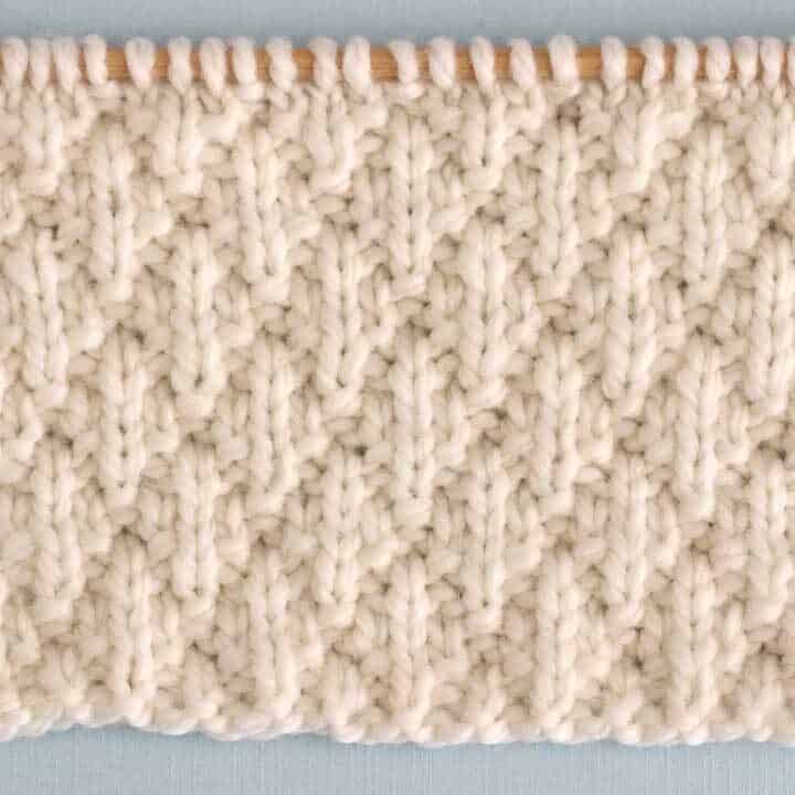 Seersucker Stitch Knit Pattern