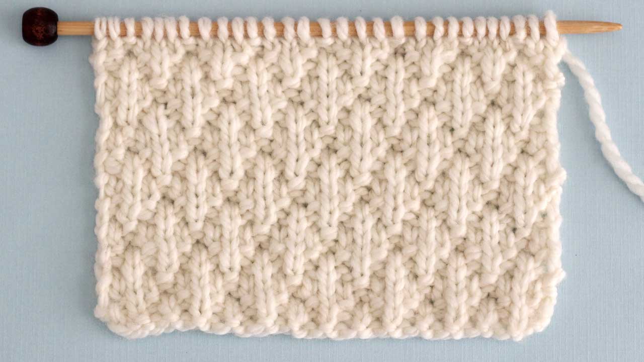 No Stitch Knitting Chart