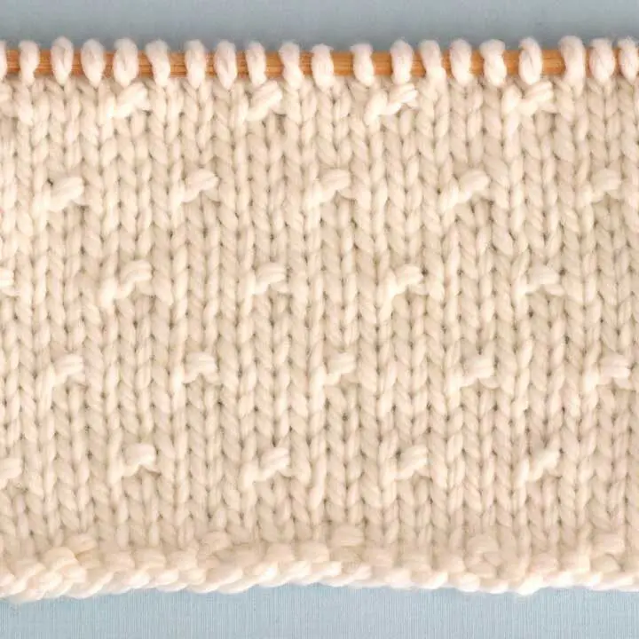 Simple Seed Stitch Knit Pattern