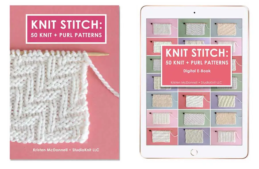 Knit Stitch: 50 Knit and Purl Pattern Books by Studio Knit