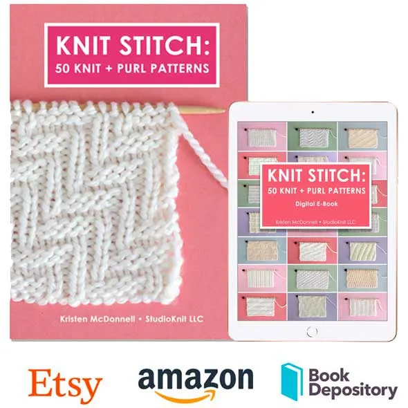 51 Knit Stitch Patterns for Beginning Knitters Studio Knit
